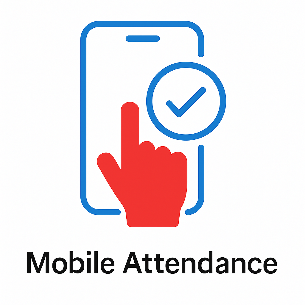Mobile Attendance Icon