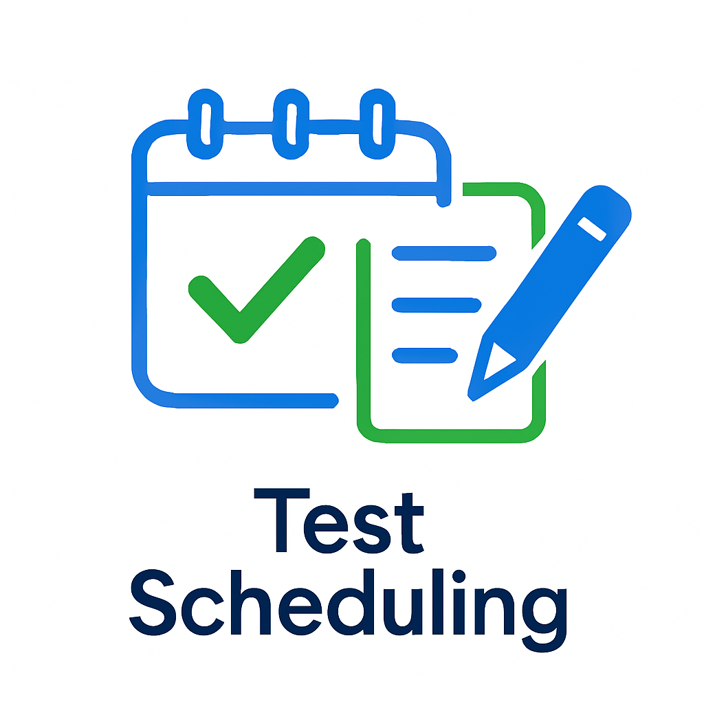 Test Scheduling Icon